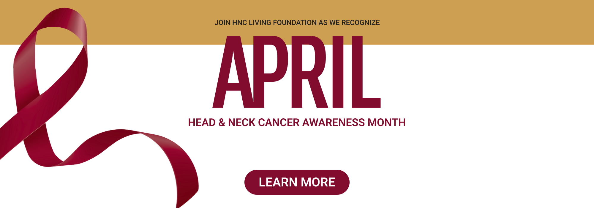 Learn more about Head and Neck Cancer Awareness Month