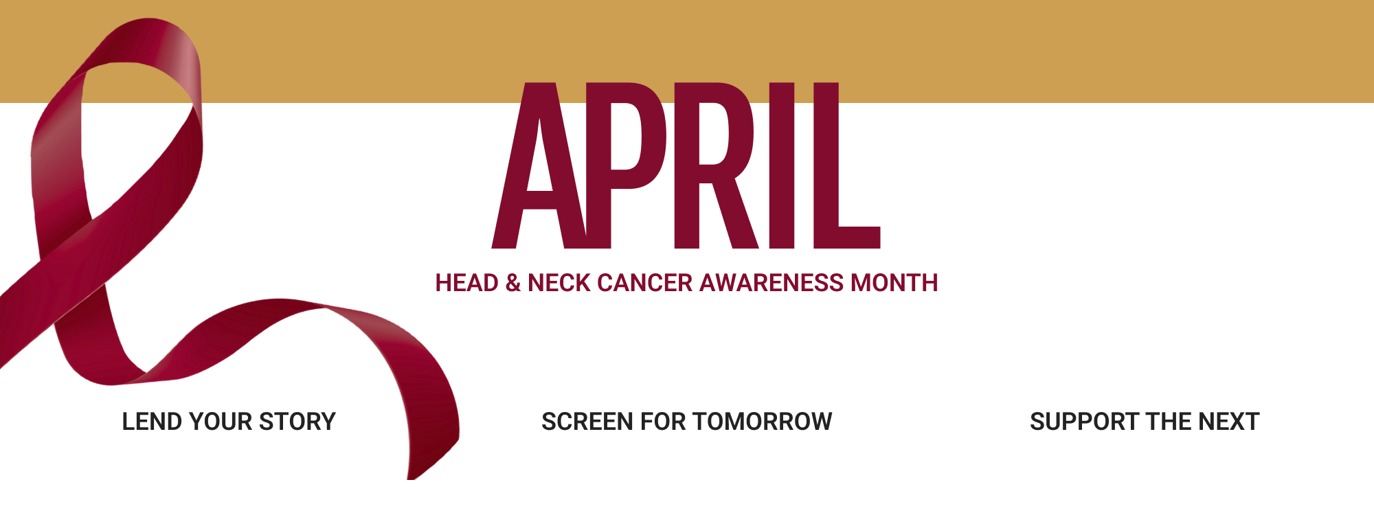 Head & Neck Cancer Awareness Month